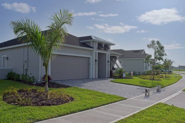 Permeable Paver Driveway in North Bend, OR